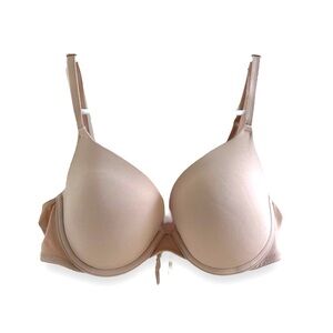 PINK Victoria’s Secret Light Beige Nude Push-Up Bra Size 34C
